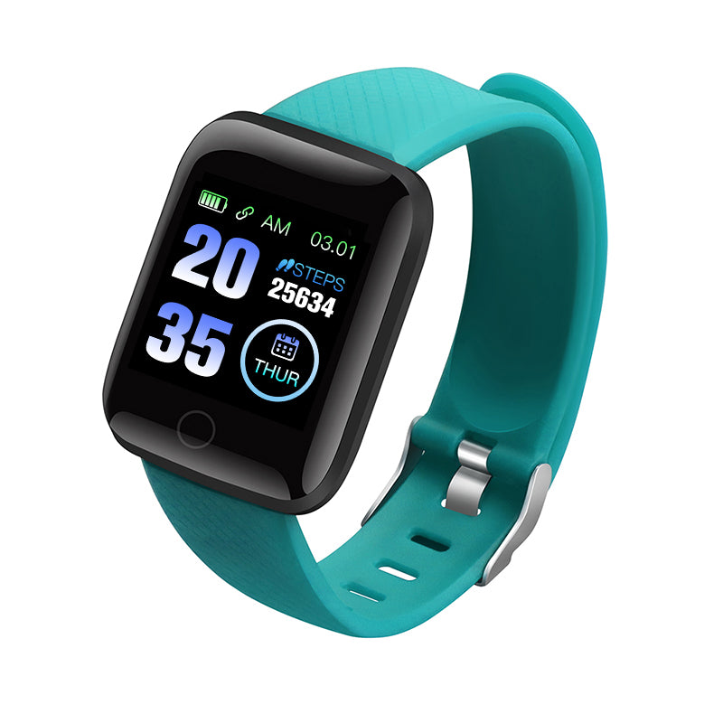 116Plus Sports Touch Screen Tracker Smart Bracelet- USB Charging_13