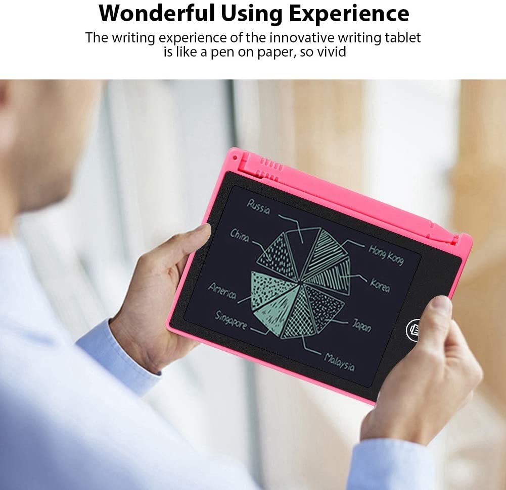 LCD Writing Tablet 4.5 inch Digital Electronic Drawing Board- Battery Operated_10