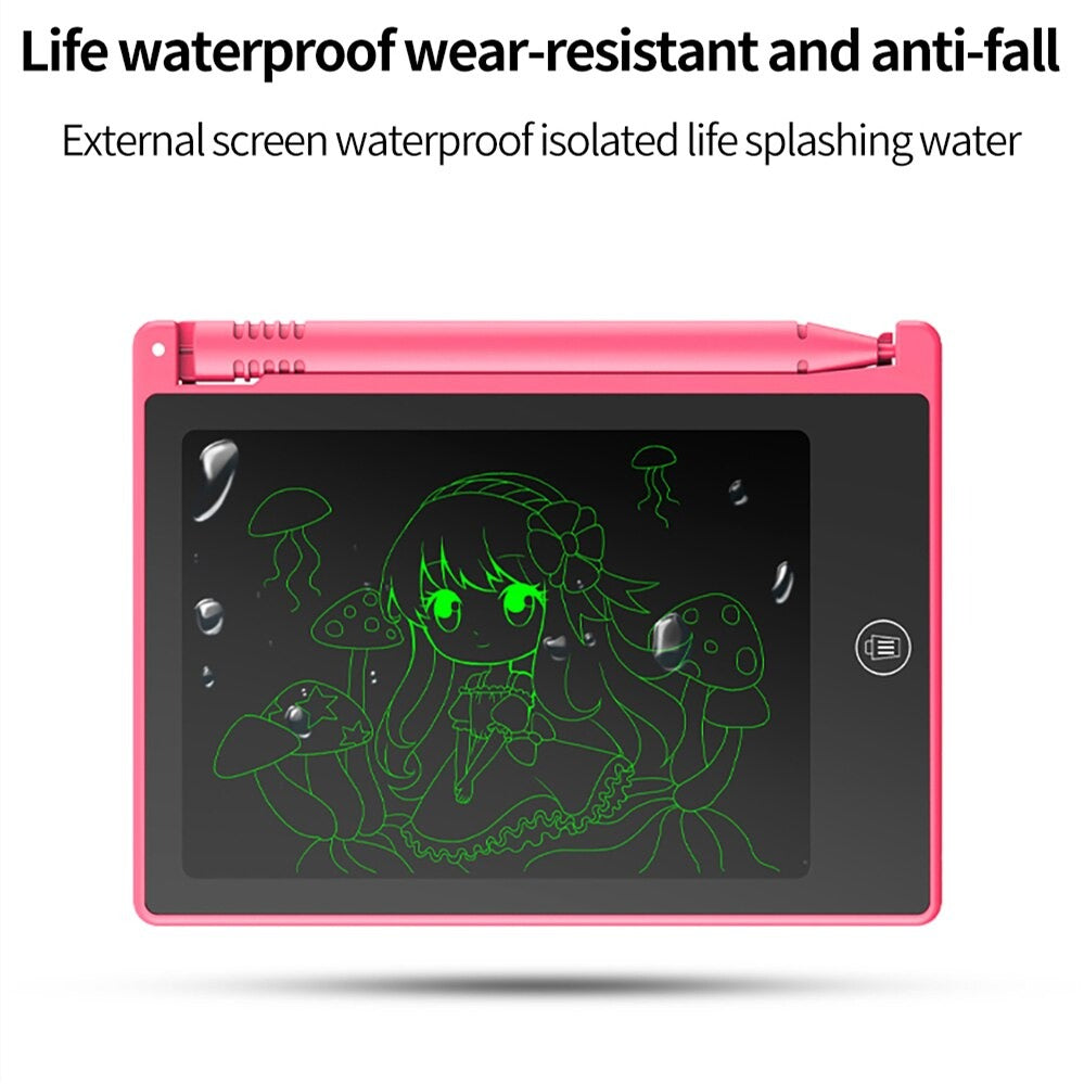 LCD Writing Tablet 4.5 inch Digital Electronic Drawing Board- Battery Operated_16