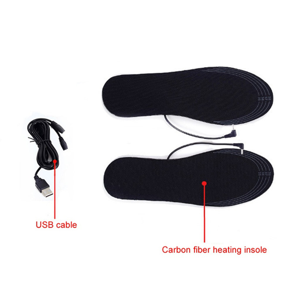 Electric Heating Cut-to-Fit Insoles Washable Thermal Foot Warmer Sock Cushion for Men and Women_12