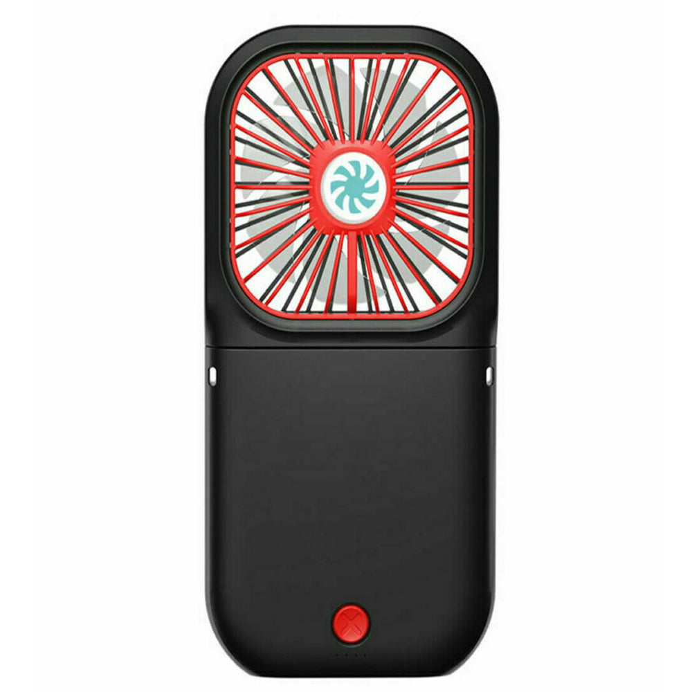 Portable Folding USB Rechargeable Mini Hanging Neck Fan_1