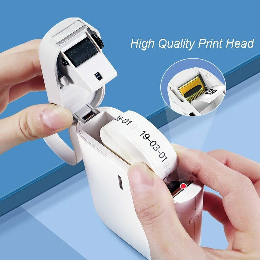 D11  Portable Wireless Thermal Inkless Bluetooth Label Printer- USB Charging_19