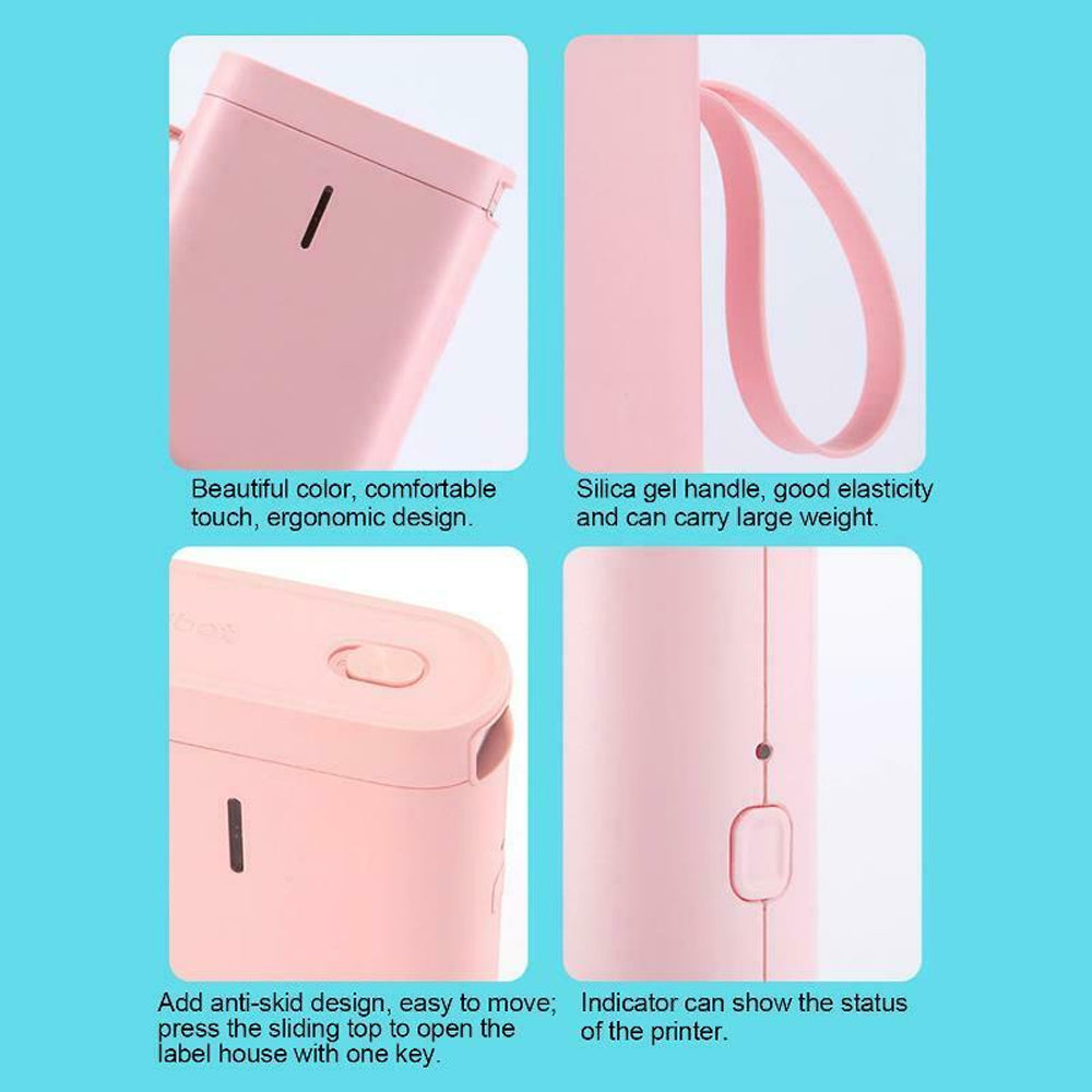 D11  Portable Wireless Thermal Inkless Bluetooth Label Printer- USB Charging_13