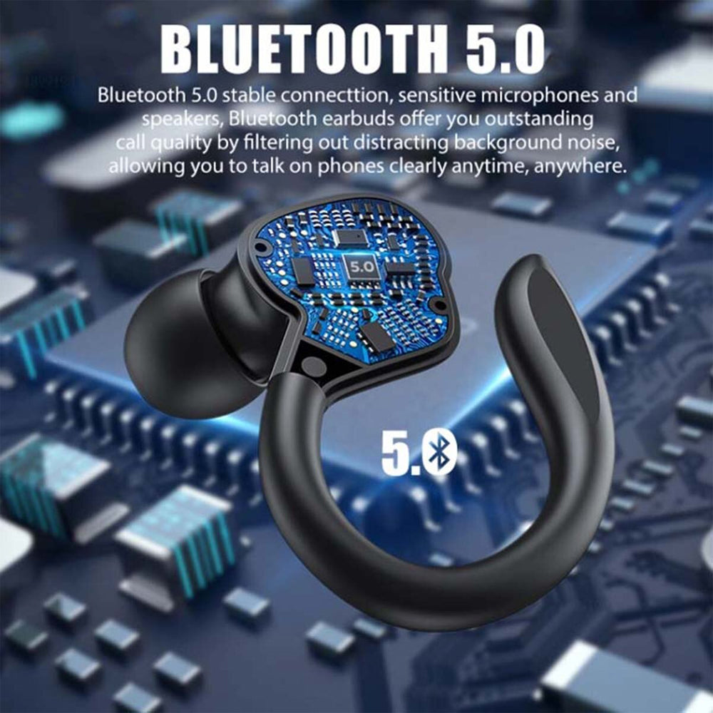 VV2 TWS Wireless Touch Control Sports Earphones- USB Charging_10