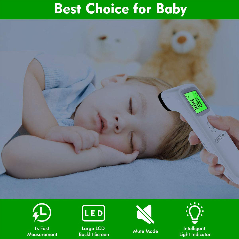 Battery Operated Non-Contact Human Body Heat Thermometer_5