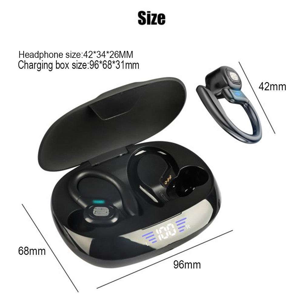 VV2 TWS Wireless Touch Control Sports Earphones- USB Charging_14
