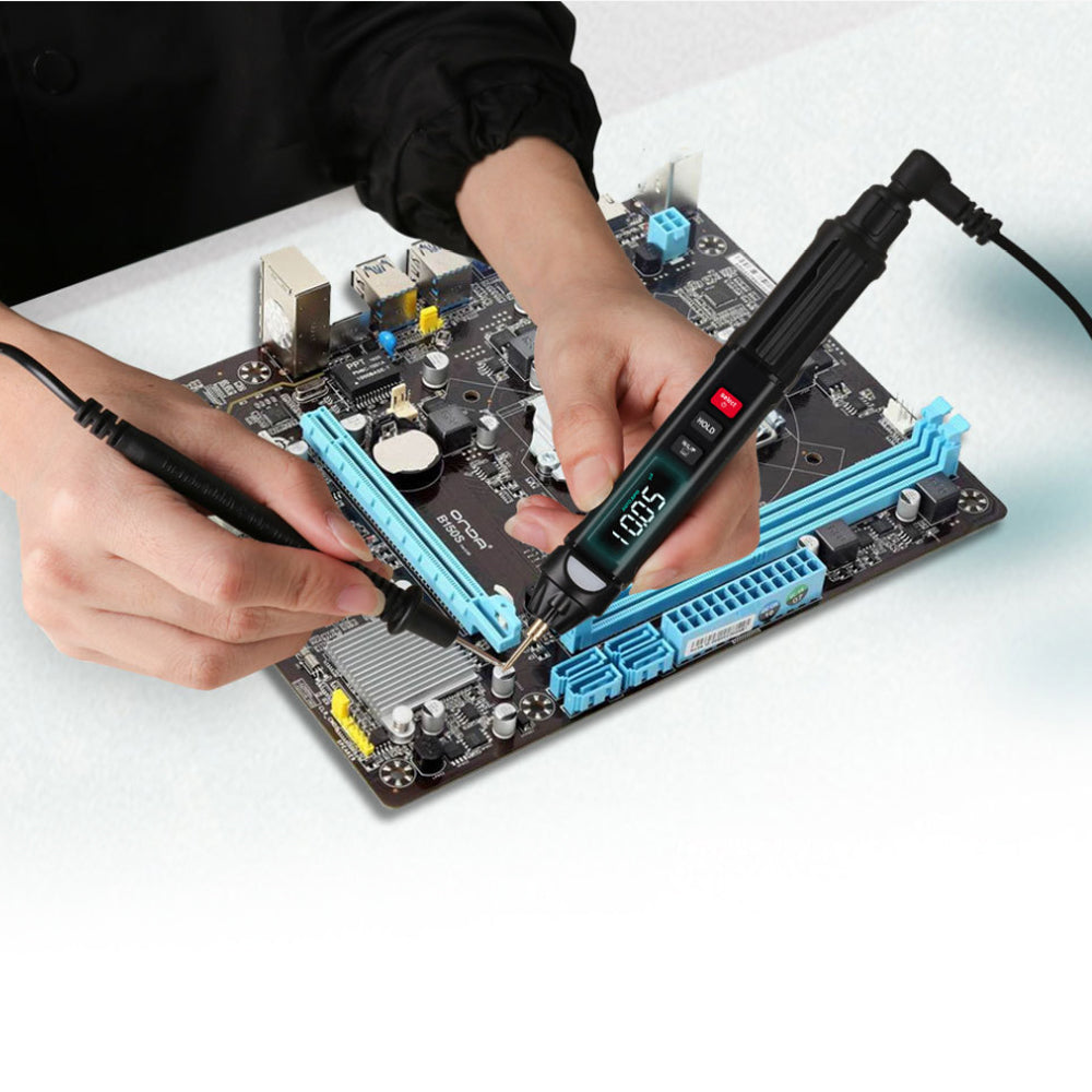 Battery Operated Multimeter and Digital Voltage Test Pen_5