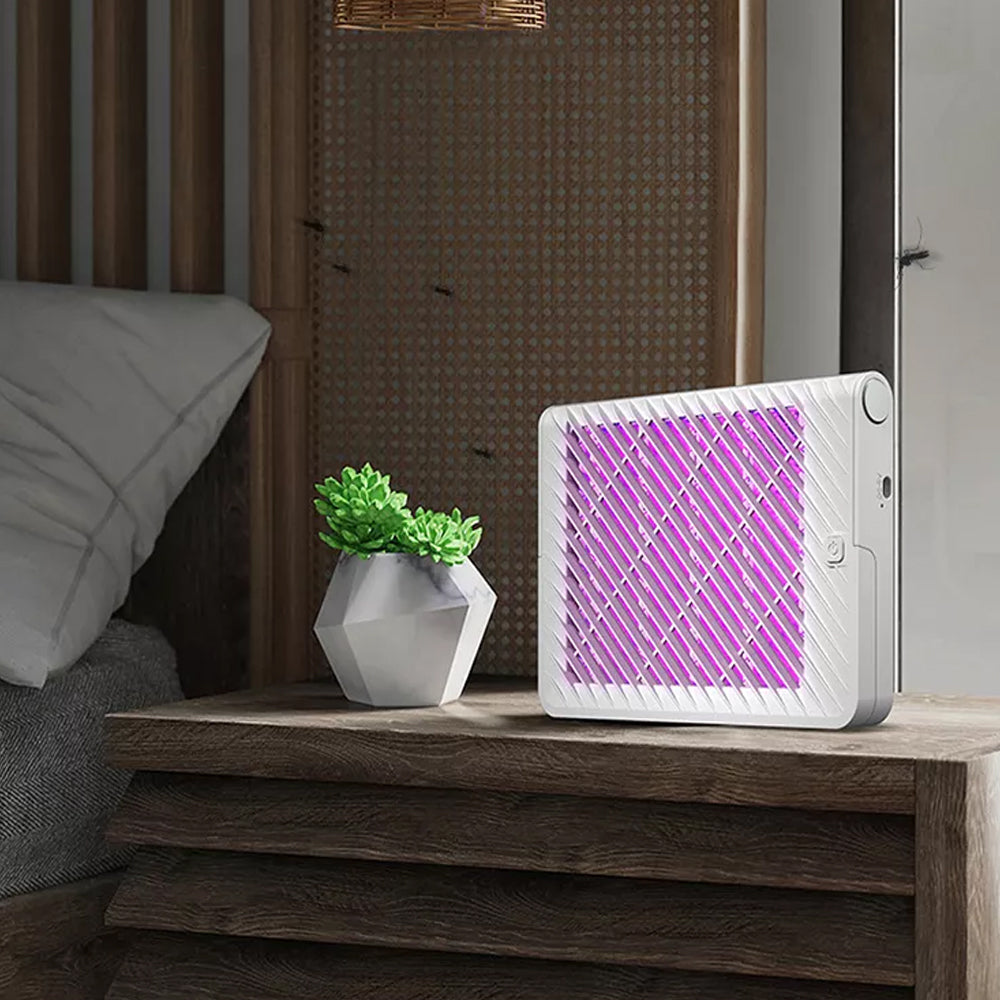 USB Rechargeable UV Electric Shock Mosquito Zapper Lamp_11