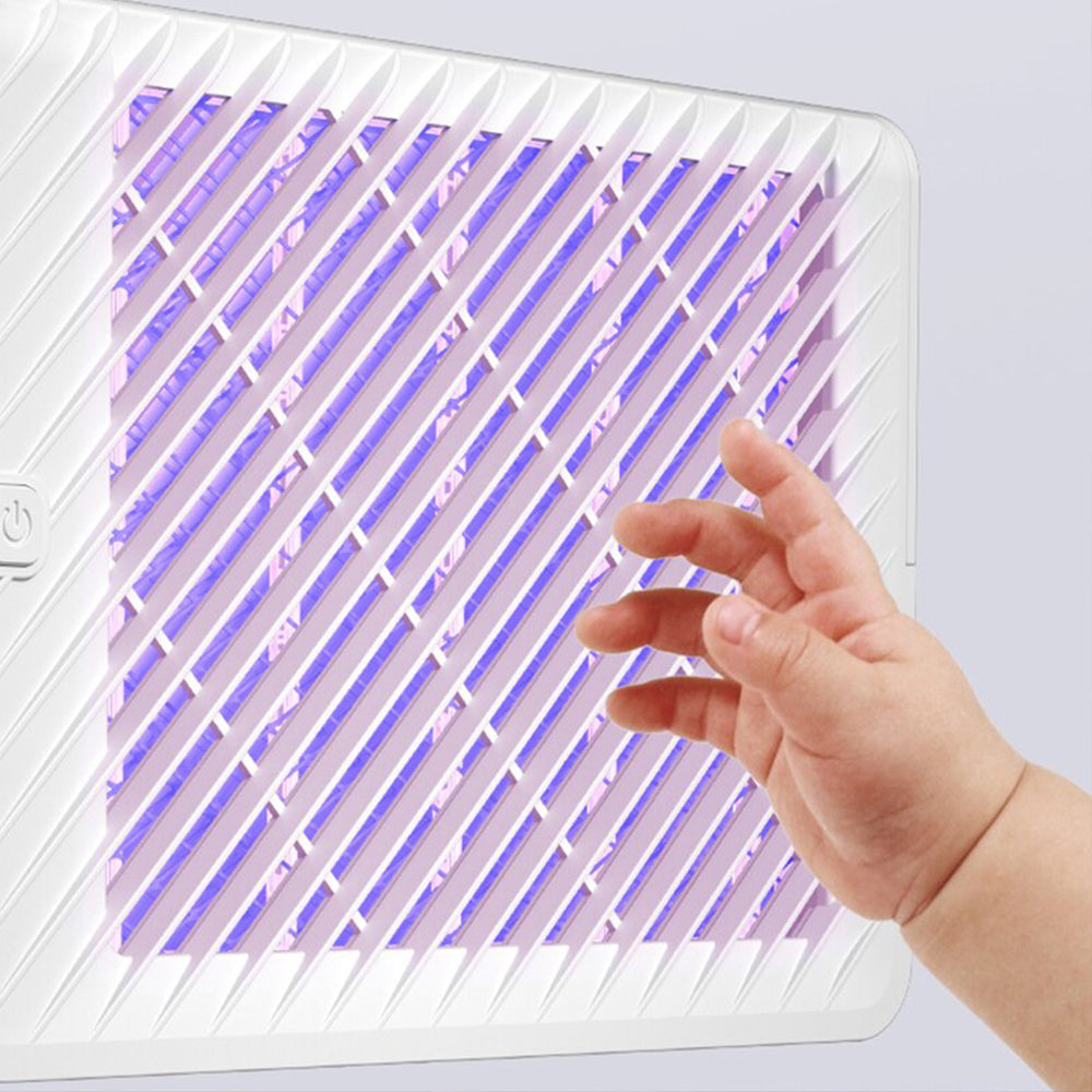 USB Rechargeable UV Electric Shock Mosquito Zapper Lamp_5