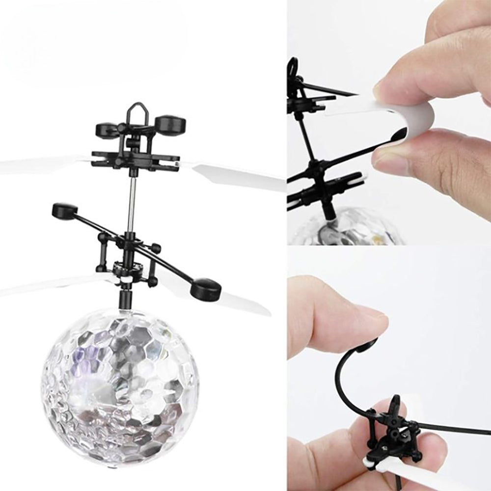 Flying Toy Ball Infrared Induction for Kids Colorful Flying Drone - USB Rechargeable_5